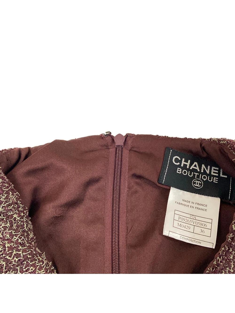 Chanel Bordeaux Beige [Outer Fabric] #278590C73B - Picture 8 of 10